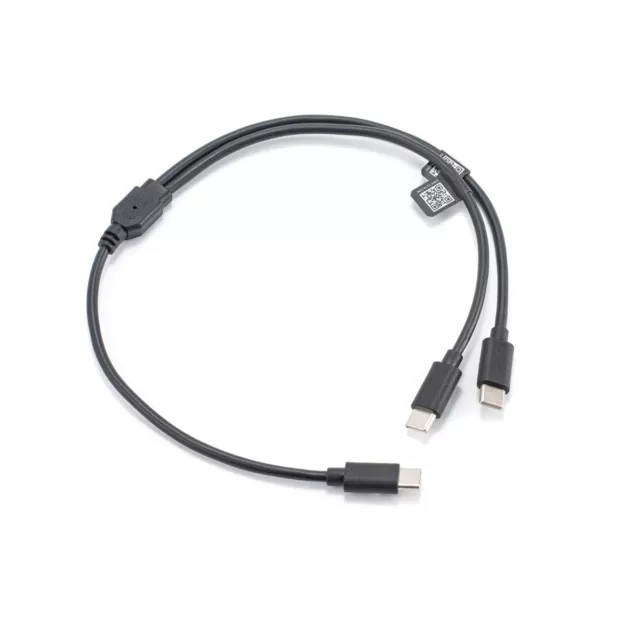 Kit de cámara de cable de control divisor USB-C a doble USB-C TILTA para motores de enfoque DJI