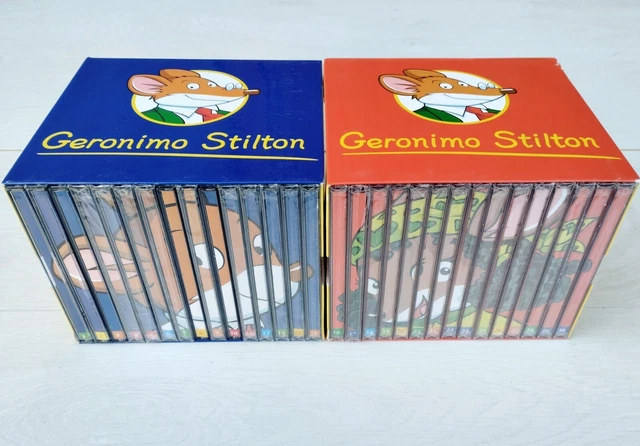 GERONIMO STILTON RACCOLTA ENGLISH SCHOOL COMPLETA 30CD learning ENGLISH, nuovi