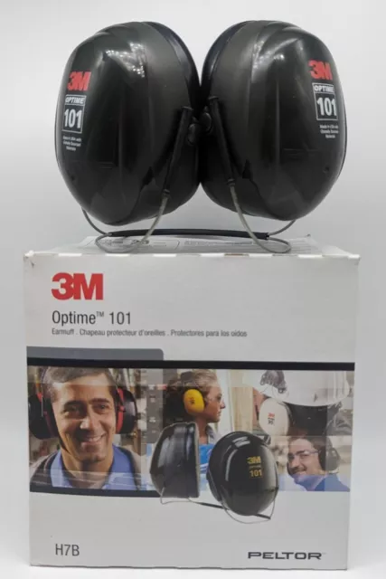 3M H7B Optime 101, Peltor, Ear Protection, Behind The Head, Earmuffs, NOB.