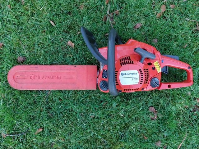 HUSQVARNA 236 X Torq Petrol Chainsaw. 120.00 PicClick UK