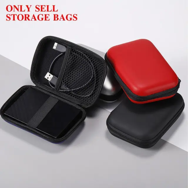 Portable 2.5" USB External Cable Hard Drive Disk HDD Cover Case Carry Po Fast