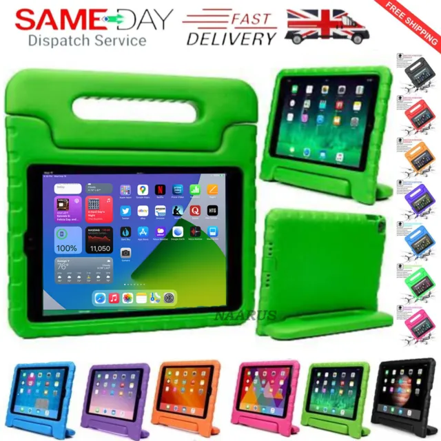 TOUGH KIDS SHOCKPROOF EVA FOAM STAND CASE FOR APPLE iPAD 10.2'' 7th 8th 9th Gen