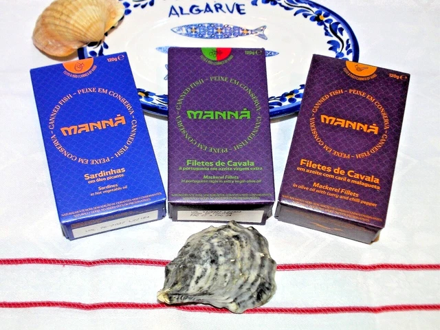 Migliori lattine di pesce conserve pesce pesce in scatola sgombro sardine oleose - MANNÁ PORTOGALLO- 2