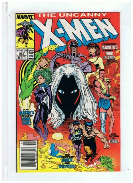 Marvel Comics The Uncanny X-Men #253 NM- 1989 All New Xmen Begins