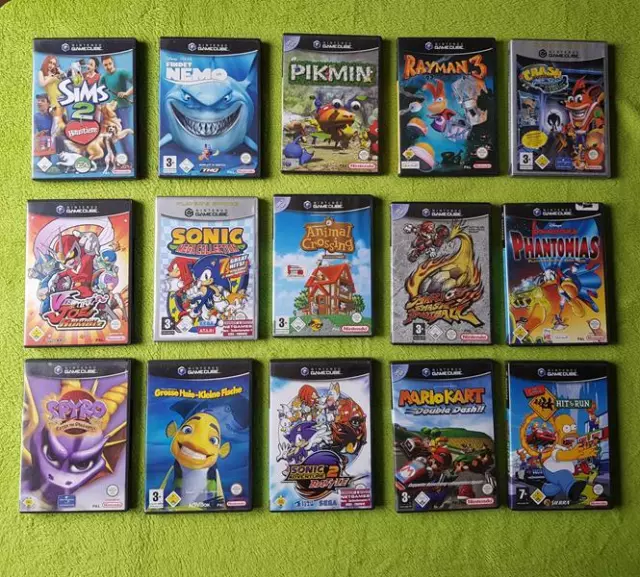 Nintendo Gamecube Spiele (z.B. Zelda,MarioKart,Pokemon,SuperSmashBros,Spyro) VA!