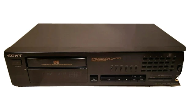 SONY CD PLAYER CDP-XA1ES Advanced Pulse D/A Converter Tested