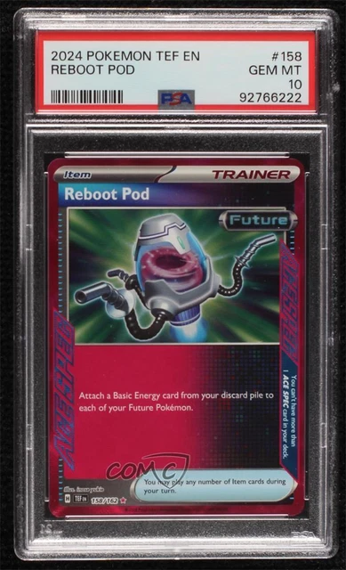 2024 POKEMON SV05: Temporal Forces ACE SPEC Reboot Pod #158 PSA 10 GEM ...