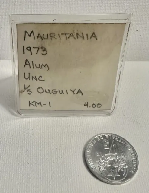 1973/1393 Mauritania 1/5 Ouguiya Km-1
