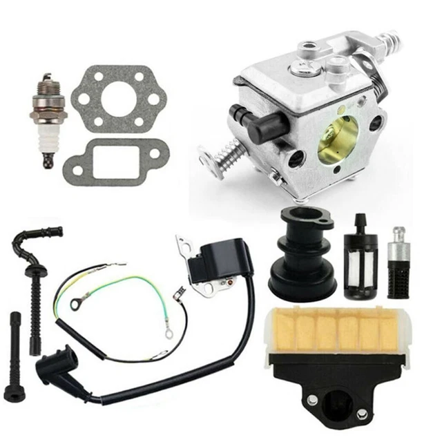 Carburatore Kit Set Candela di Accensione Strumenti Filtro Carburante Tubo Marca