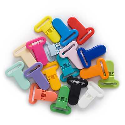 5 un. clips de plástico para la fabricación de Juguetes y papelería chupete titulares Crafts