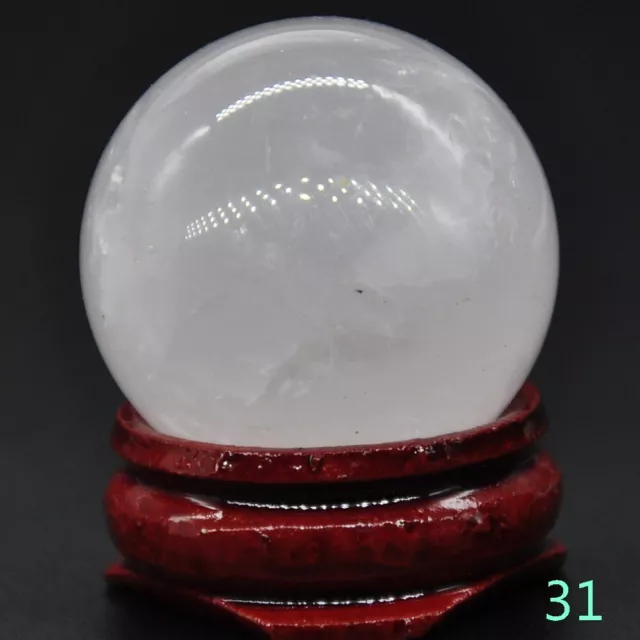 30MM Round Ball Gemstone Lots Mix Natural Crystal Sphere Healing Globe Chakra