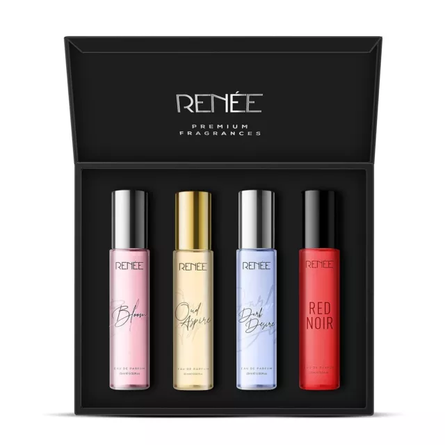 Renee Premium Eau De Parfum Set für Damen 15ml Jedem Pack 4