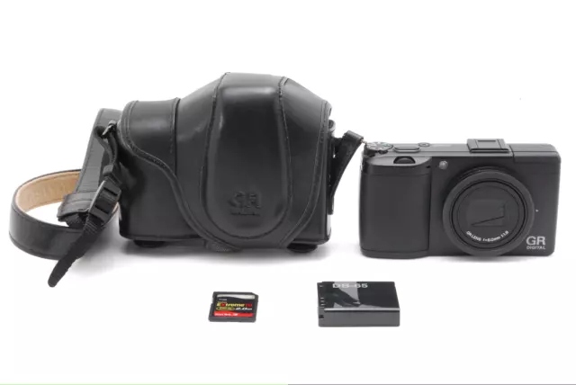 1404 Shots 【MINT/Case】RICOH GR DIGITAL III 10.0MP Camera 6.0mm f/1.9 From JAPAN