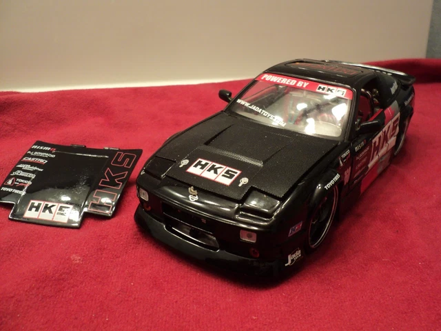 NISSAN 240SX❤️jada 1／24 Diecast Collector Model Cars Jada Toys Import Racer