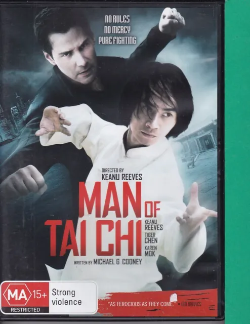 Man Of Tai Chi (DVD, 2013, Region 4) Keanu Reeves, Tiger Chen, Karen Mok : AI3