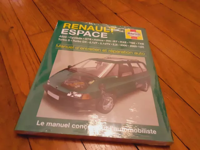 RTA Revue technique RENAULT ESPACE NEUVE SOUS BLISTER