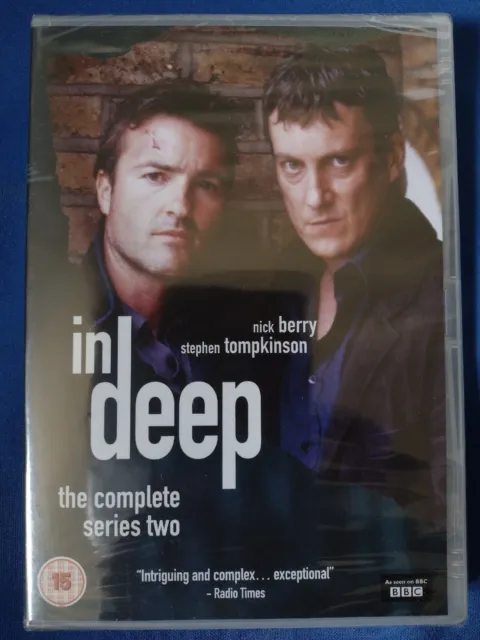 IN DEEP (2001 TV) SERIES TWO DVD * NICK BERRY * NEW SEALED * FREE 1st CLASS P&P