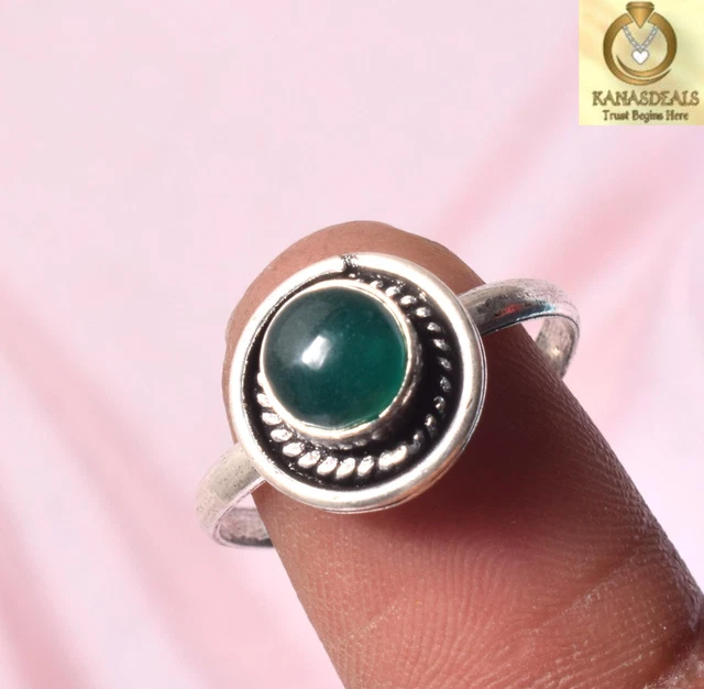 3 GM Green Onyx Breathtaking Lowest Price Plated Jewellery @0.99-59837