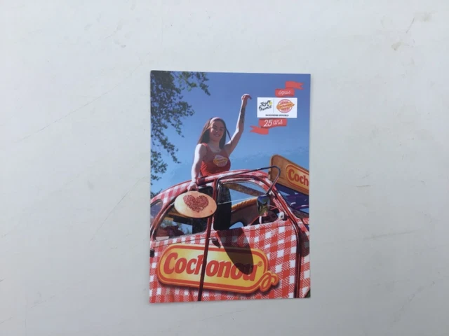 Carte Postale Cyclisme - Caravane Cochonou Spéciale Tour De France 2025