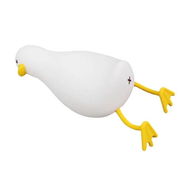 NURSERY LED ANIMAL Night Lamp Lying Flat Duck Lamp for £15.02 PicClick UK