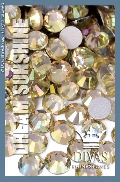 "Cristal de vidrio ""Dream Sunshine"" RECUBIERTO DIAMANTES DE IMITACIÓN Eltanin Rose #2020"