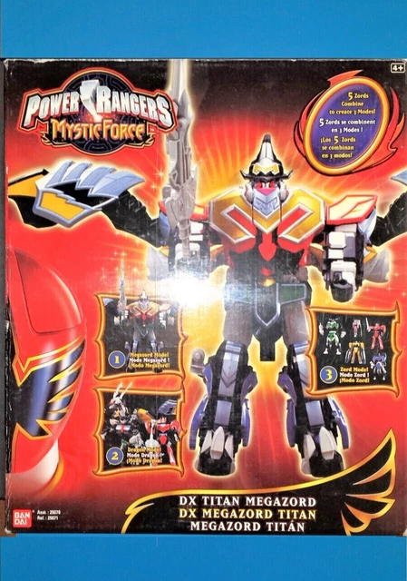 Power Ranger Small Robot POWER RANGERS TITAN MEGAZORD DX robot Deluxe 10