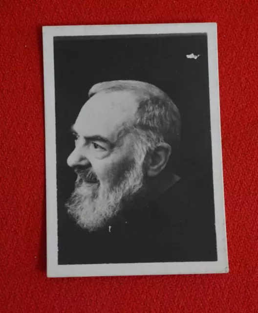 Piccola foto Padre Pio Abresch Federico S.Giovanni Rotondo 1956