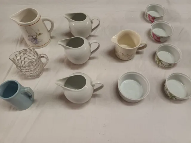 Joblot Of 12 Vintage & Collectable Jugs Good Mix Please Read Post Or Collect