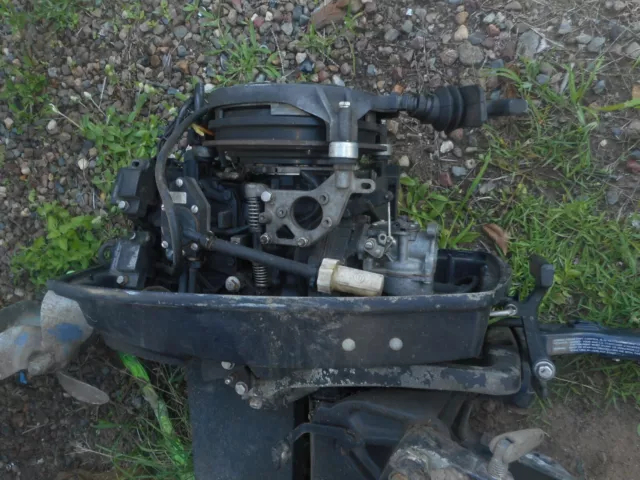 Johnson 25 Hp Outboard Motor Commercial Short  Shaft  All Parts Available