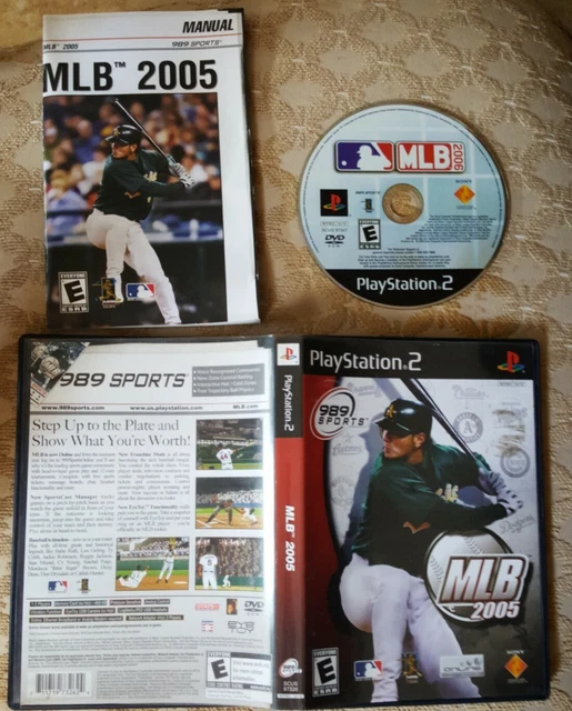 MLB BASEBALL 2005 2006 PlayStation 2 PS2 TESTÉE TRES BON COMPLET EUR 13
