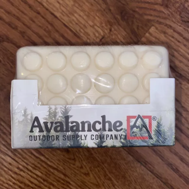 2 Pack AVALANCHE OUTDOOR SUPPLY COMPANY MENS SANDALWOOD BODY SOAP BARS SEALED
