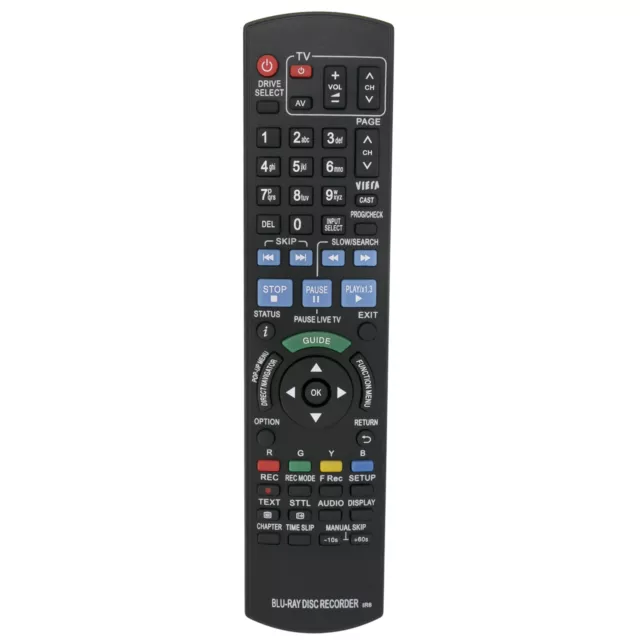 N2QAYB000475 Replacement Remote Control fit for Panasonic BluRay DVD Player