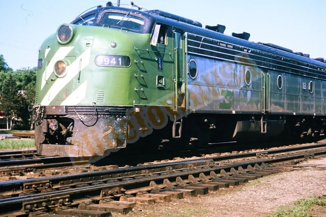 Vintage 1973 Zugrutsche 9941 Burlington & Northern Motor X3L017