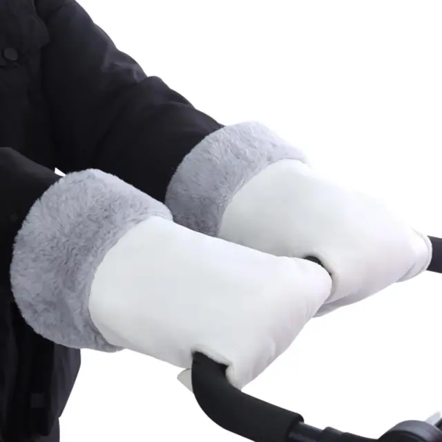 Gant de poussette réchauffeur de main landau barre de poussée gant mains  chaudes