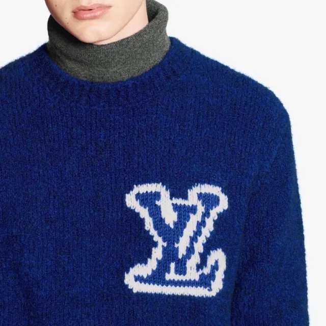 Louis Vuitton 2019 Partition Intarsia Sweater - White Sweaters, Clothing -  LOU262082