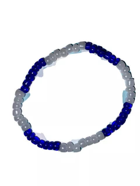 Yemaya Ide bracelet Ileke de Orisha Santeria IFA Yoruba Lucumi L