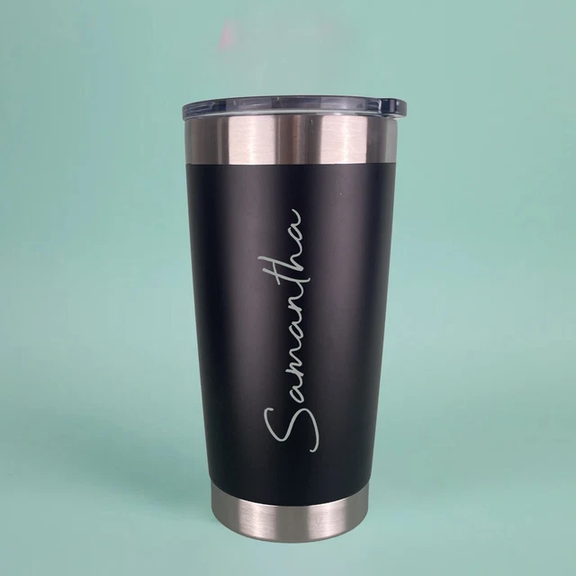 Personalised Thermos Insulated Cup Travel Mug Coffee Tea Flasks Drinker Hot Cold