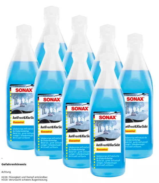 Antifrost & Klarsicht Konzentrat Frostschutz Citrusduft 250 Ml 03321000 Sonax 8X