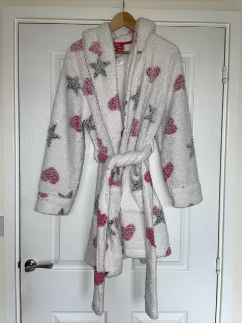 PRIMARK, SMALL, DRESSING Gown, Grey, Love to Lounge range, Super soft size  S £2.99 - PicClick UK