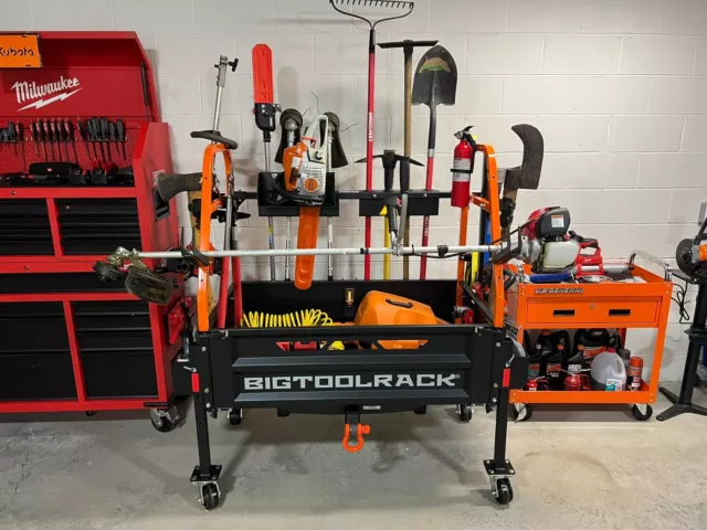 Big Tool Rack Ultimate Rack Tractor Carry All - fits on tractor 3 point linkage 2