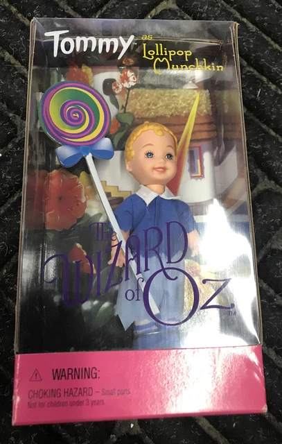 1999 Mattel Barbie The Wizard Of Oz Tommy Doll As Lollipop Munchkin