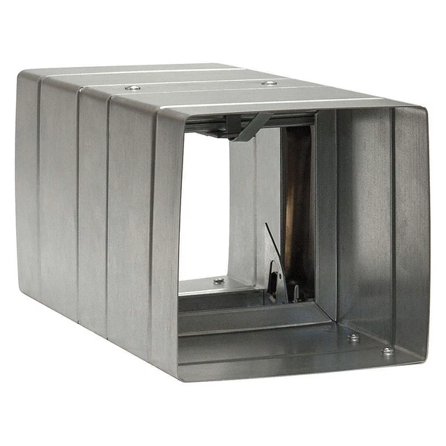 DAYTON 20CK14 Sleeved Fire Damper,Static, Vertical