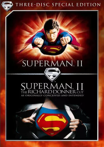 Superman 2 (2006) Christopher Reeve Lester 3 discs DVD Region 2