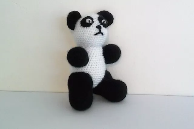 Panda réalisé au crochet