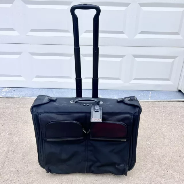 Tumi Alpha G4 Upright Rolling 2 Wheels Garment Bag Suitcase 22031D4 Luggage