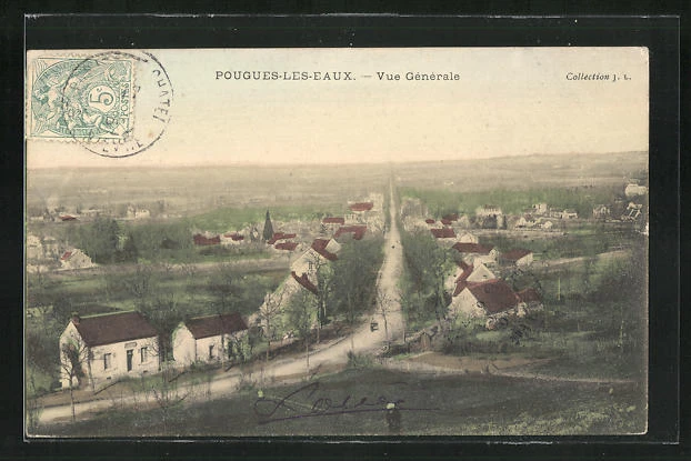 CPA Pougues-les-Eaux, General View 1905