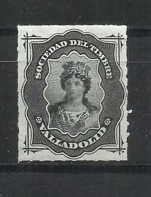 Q635F-Valladolid Sello Sociedad Del Timbre,Fiscales,1874,Sellos De Contraseña,