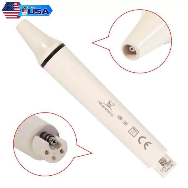 Dental Ultrasonic Piezo Scaler Handpiece Fit WOODPECKER EMS Cavitron Tips 135°
