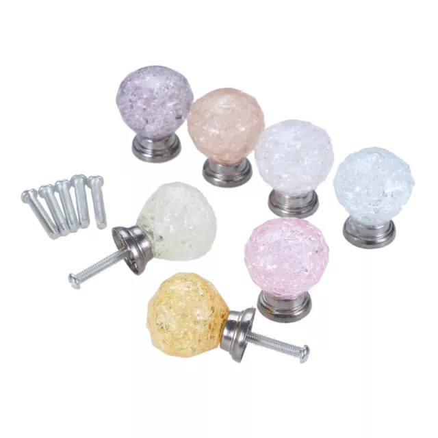 Acrylic Cabinet Knob Cupboard Dresser Drawer Door Furniture Hardware Handle Pull