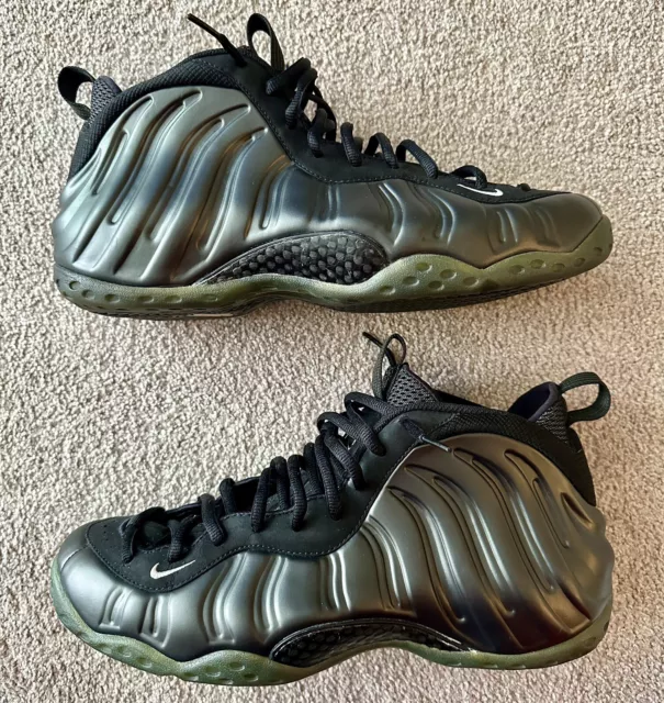Dark online army foamposite